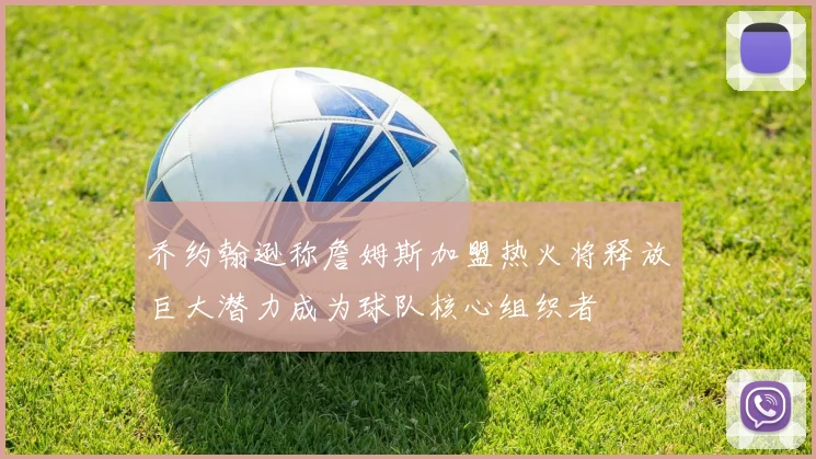 乔约翰逊称詹姆斯加盟热火将释放巨大潜力成为球队核心组织者